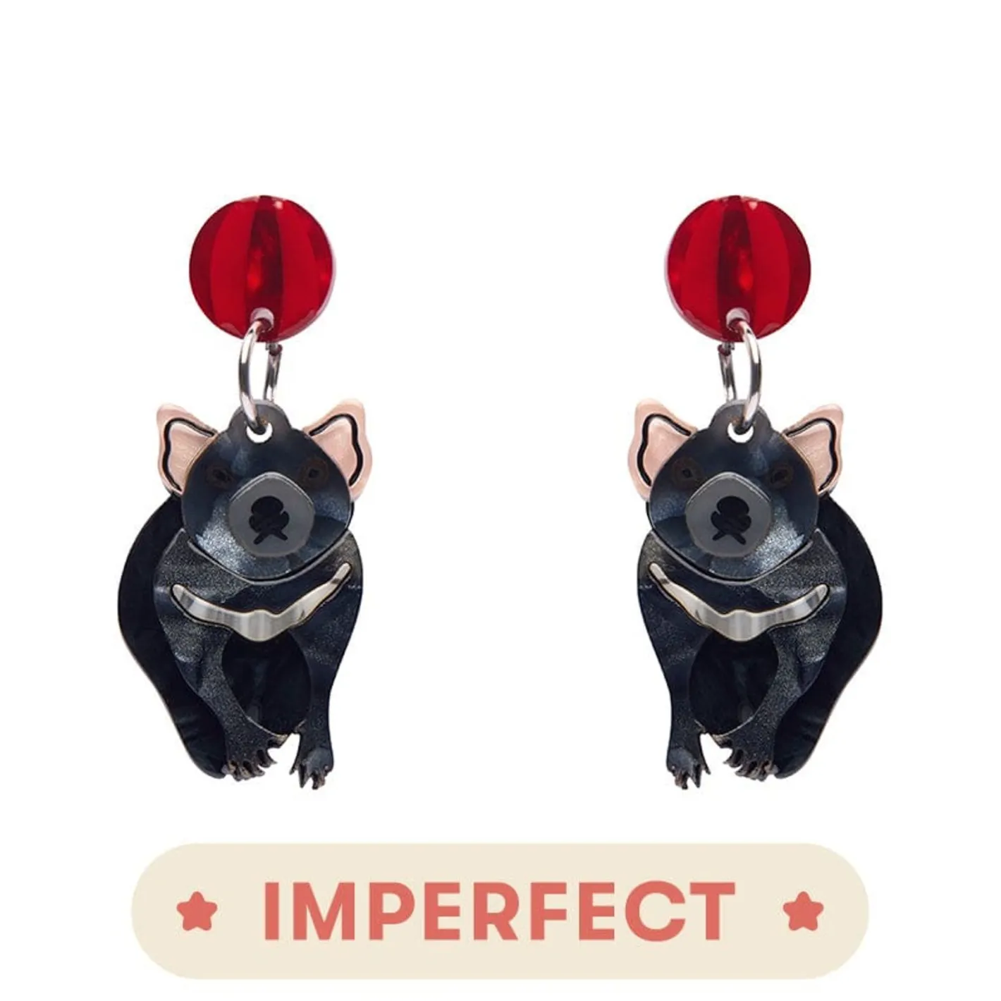 Erstwilder A Devilish Christmas Earrings (Imperfect)^ Earrings