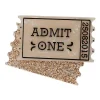Erstwilder Admit One Ticket Brooch^ Brooches