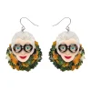 Erstwilder Adorned In Feathers Iris Drop Earrings^ Earrings