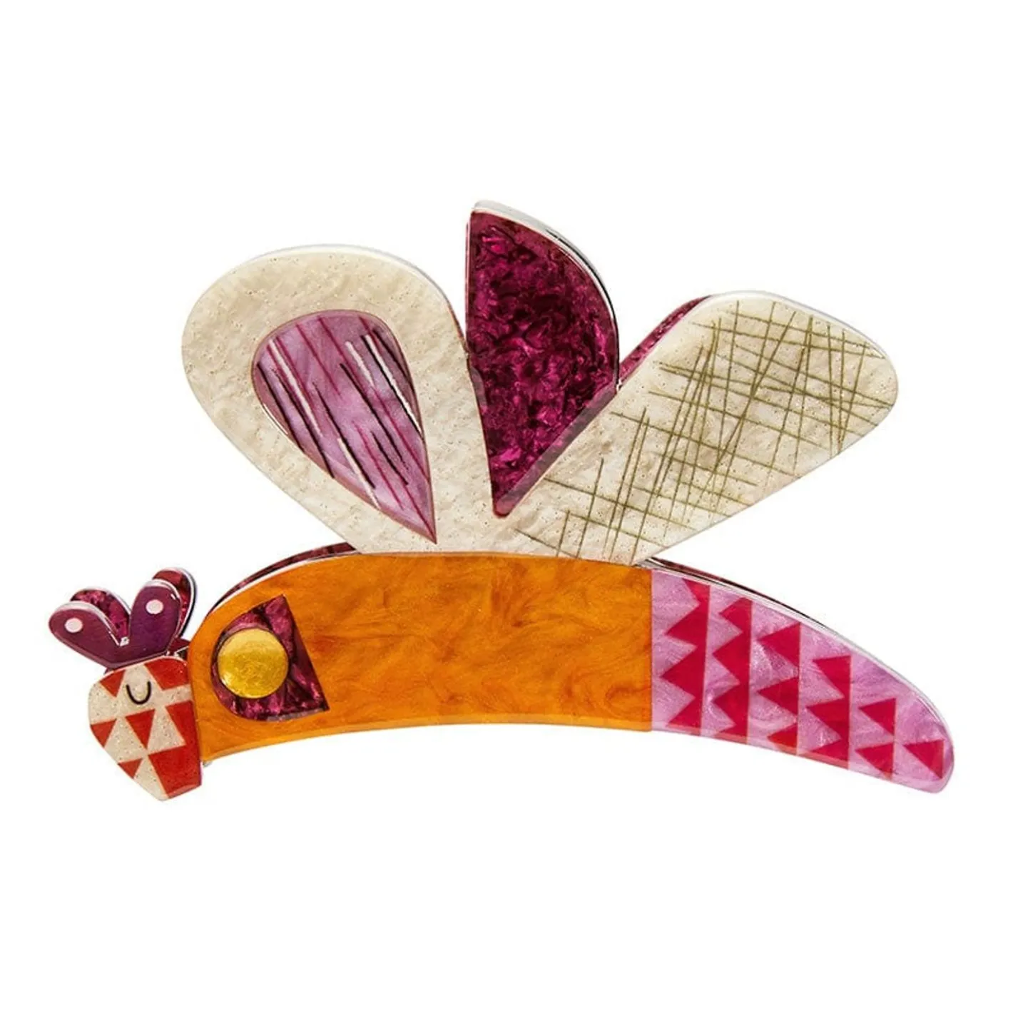 Erstwilder A Dragonfly Named Buzz Hair Clip Claw^ Hair Clips & Claws