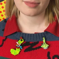 Erstwilder Advice From A Caterpillar Double Brooch^ Brooches