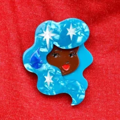 Erstwilder Aquarius The Accepting Brooch^ Brooches