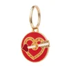 Erstwilder A Shot Through The Heart Enamel Pet Charm^ Enamel Key Rings