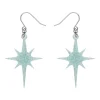 Erstwilder Atomic Star Glitter Drop Earring - Blue^ Essential Earrings