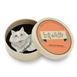 Erstwilder Babette Marie Cat Brooch^ Brooches