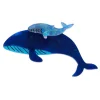 Erstwilder Benevolent Behemoths Blue Whale Brooch^ Brooches