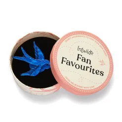 Erstwilder Bluebird Of Happiness Brooch^ Brooches