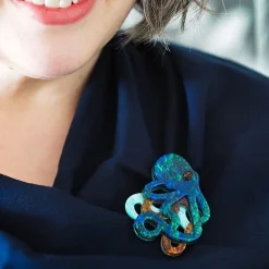 Erstwilder Blue Blood Brooch^ Brooches