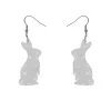 Erstwilder Bunny Ripple Resin Drop Earrings - White^ Essential Earrings