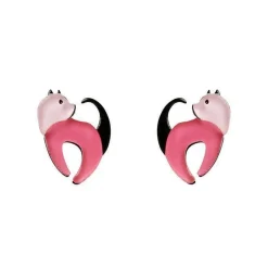 Erstwilder Cat Walk Stud Cat Earrings^ Earrings
