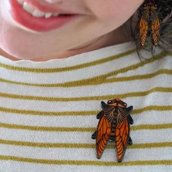 Erstwilder Cicadian Rhythms Brooch^ Brooches