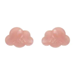 Erstwilder Cloud Solid Glitter Resin Stud Earrings - Pink^ Essential Earrings