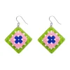 Erstwilder Cosy Comfort Earrings - Green^ Earrings