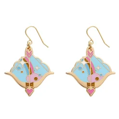 Erstwilder Cupid'S Aim Enamel Drop Earrings^ Enamel Earrings