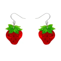 Erstwilder Darling Strawberry Drop Earrings^ Earrings
