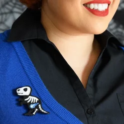 Erstwilder Dead-O-Saurus Rex Brooch^ Brooches