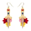 Erstwilder Double-Edged Delight Drop Earrings^ Earrings