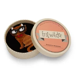 Erstwilder Elissa The Indie Cat Brooch^ Brooches