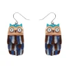 Erstwilder Feather Dress Drop Earrings^ Earrings
