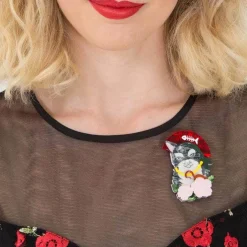 Erstwilder Feline First Mate Cat Brooch^ Brooches