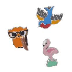 Erstwilder Flamboyant Flamingo Funk Enamel Pin^ Enamel Pins