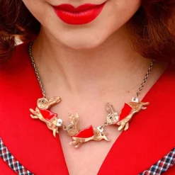 Erstwilder Flopsy, Mopsy & Cottontail Necklace^ Necklaces