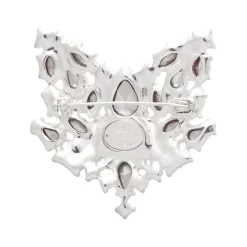 Erstwilder Flora Fox Face Stone Set Crystal Brooch^ Brooches