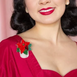 Erstwilder Flower Of The Holy Night Brooch^ Brooches