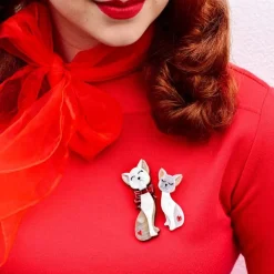 Erstwilder Fur-Ever Friends Brooch^ Brooches