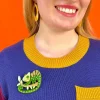 Erstwilder Good Karma Brooch^ Brooches