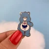 Erstwilder Good Morning, Grumpy Bear Enamel Pin^ Enamel Pins