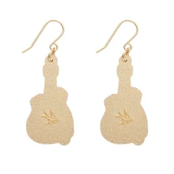 Erstwilder Guitar Blues Enamel Drop Earrings^ Enamel Earrings