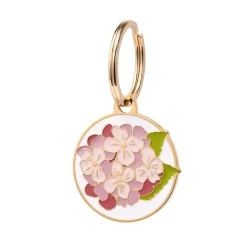 Erstwilder Heartfelt Hydrangea Enamel Pet Charm^ Enamel Key Rings