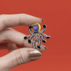 Erstwilder Henry The Octopus Enamel Pin^ Enamel Pins