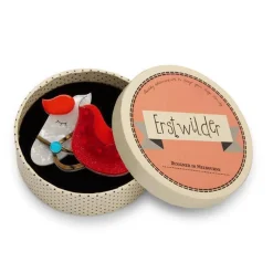 Erstwilder His Girl Friday Brooch^ Brooches
