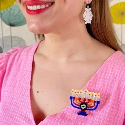 Erstwilder Holiday Lamp Brooch^ Brooches