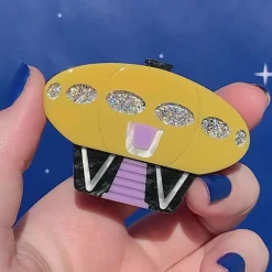 Erstwilder Hotel Futura Brooch^ Brooches