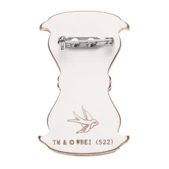 Erstwilder Hourglass Brooch^ Brooches