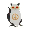 Erstwilder Instant Karma Cat Brooch^ Brooches