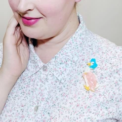 Erstwilder Jemima Puddle-Duck Brooch^ Brooches