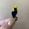 Erstwilder Le Chat Noir Enamel Pin^ Enamel Pins