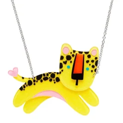 Erstwilder Leo The Leopard Necklace^ Necklaces