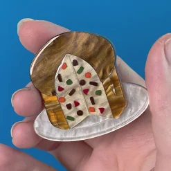 Erstwilder Little Big Bread Brooch^ Brooches