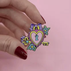 Erstwilder Lock And Key Enamel Pin^ Enamel Pins