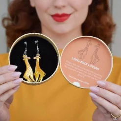 Erstwilder Long-Neck Lovers Earrings^ Earrings