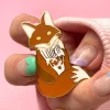 Erstwilder Lookin' Foxy Enamel Pin^ Enamel Pins