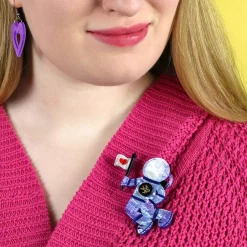 Erstwilder Major Tom Brooch^ Brooches