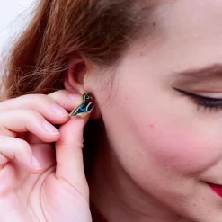Erstwilder Mallard Ballard Stud Earrings^ Earrings