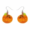 Erstwilder Midnight Magic Pumpkin Drop Earrings^ Earrings