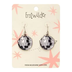 Erstwilder Mosaic Mirror Enamel Drop Earrings^ Enamel Earrings